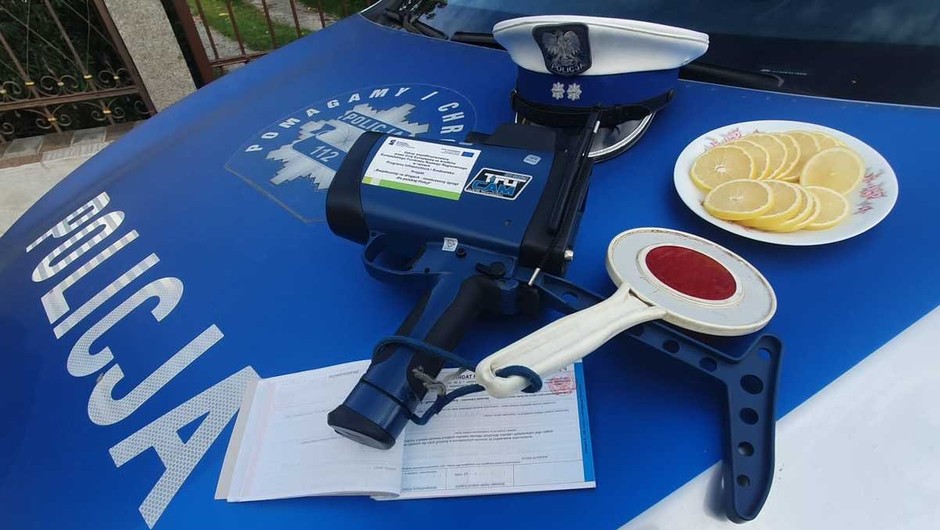Akcja policji "Cytryna czy mandat"