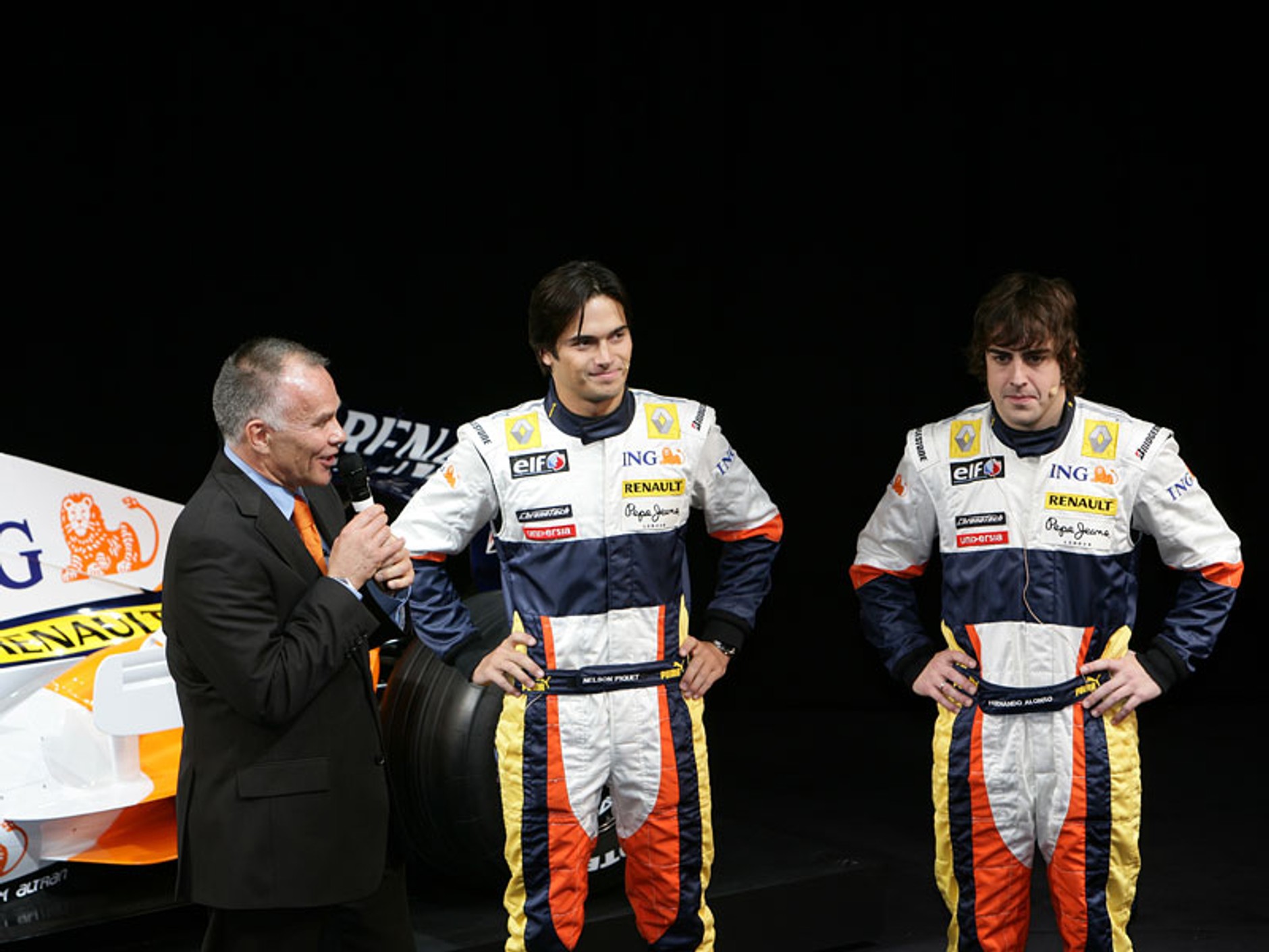 ING Renault F1 Team 2008 - kierowcy, historia