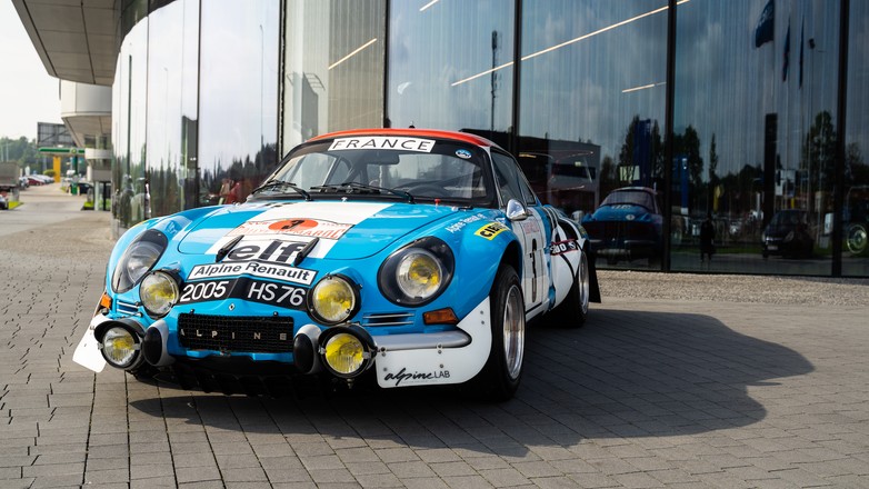Renault-Alpine A110 Tryumfator Rajdu Maroka 1974