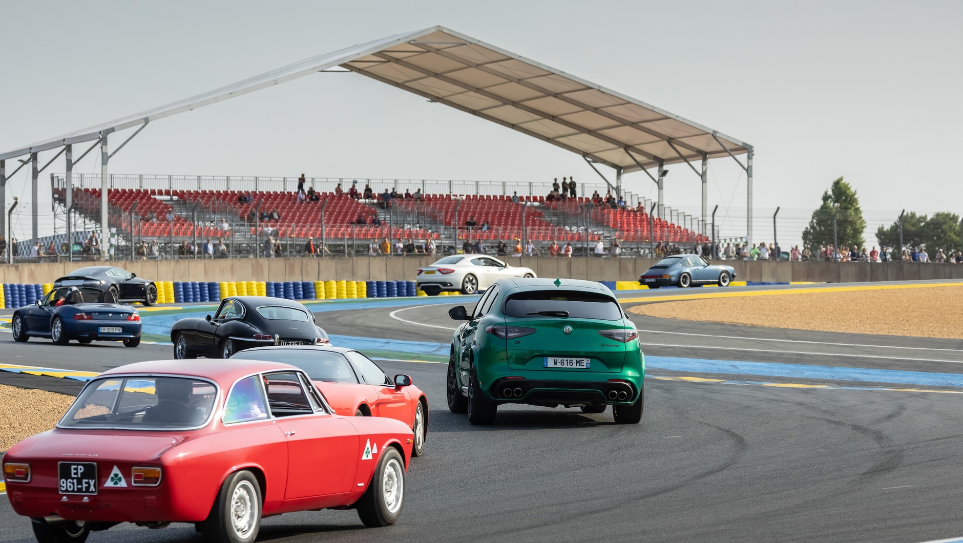 Alfa Romeo Quadrifoglio. Jazda w Le Mans