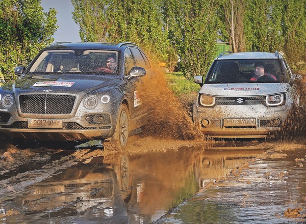 Pojedynek przeciwności: Bentley Bentayga kontra Suzuki Ignis