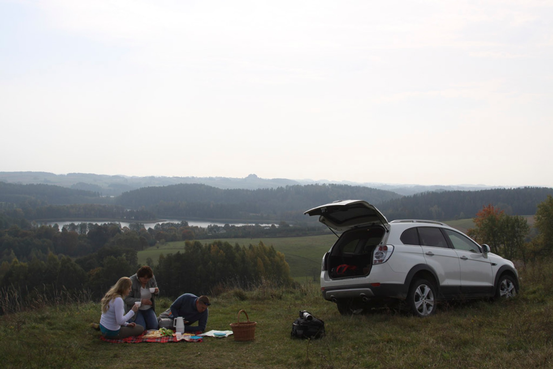 Zwiedzamy okolice Gołdapii z Chevroletem Captivą