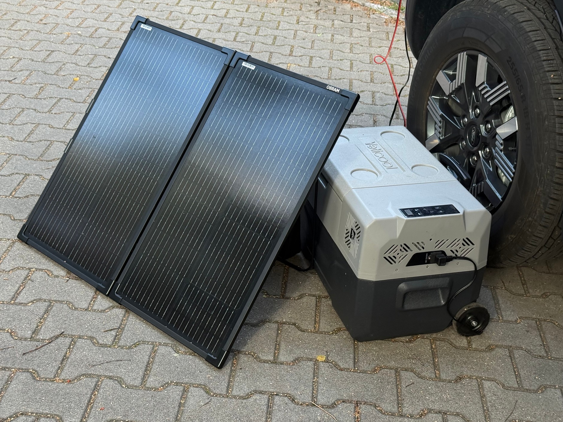 Panel solarny Osram batterycharge solar 100W.