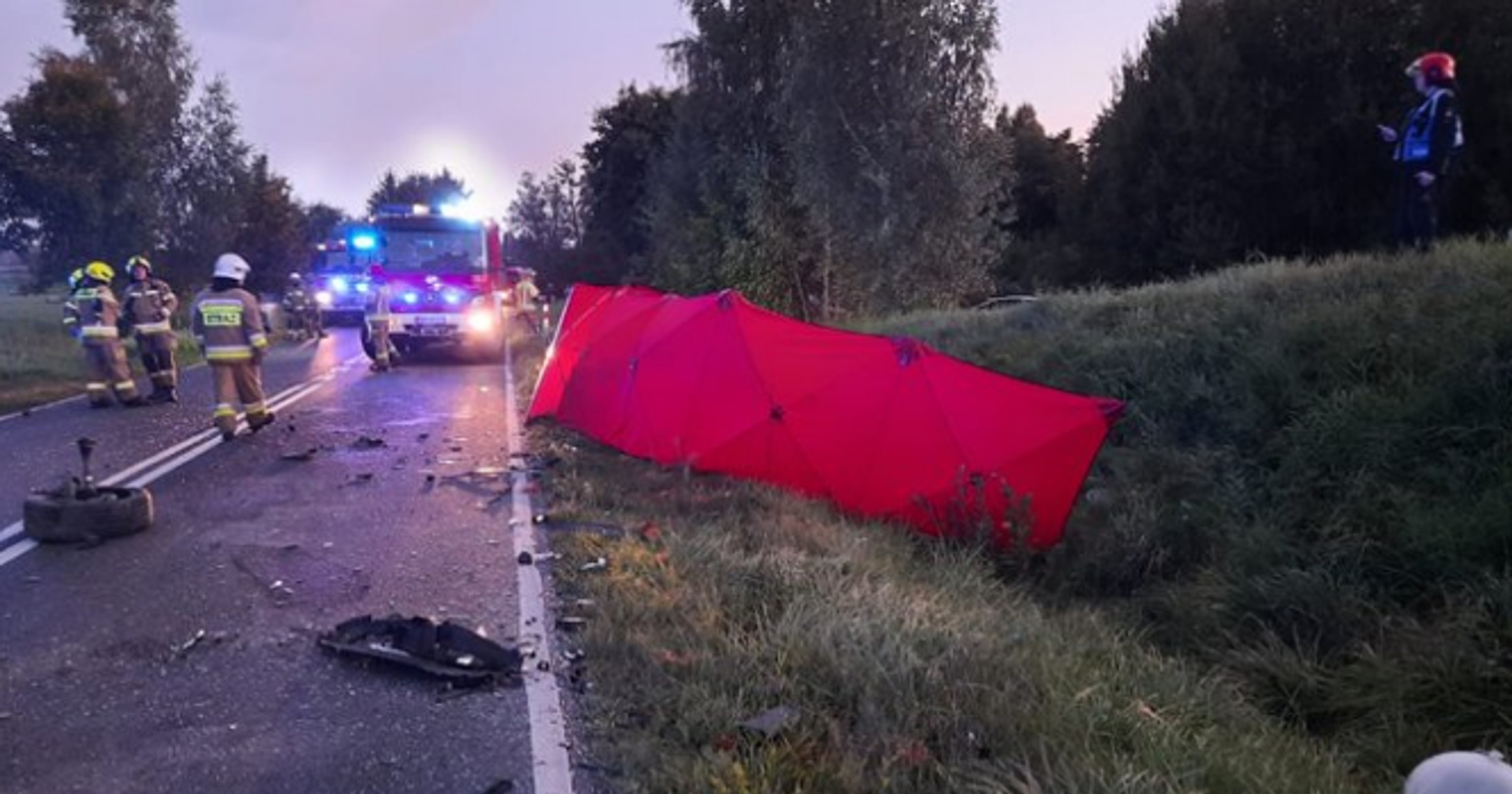 Wypadek pod Olsztynem z udziałem znanego adwokata