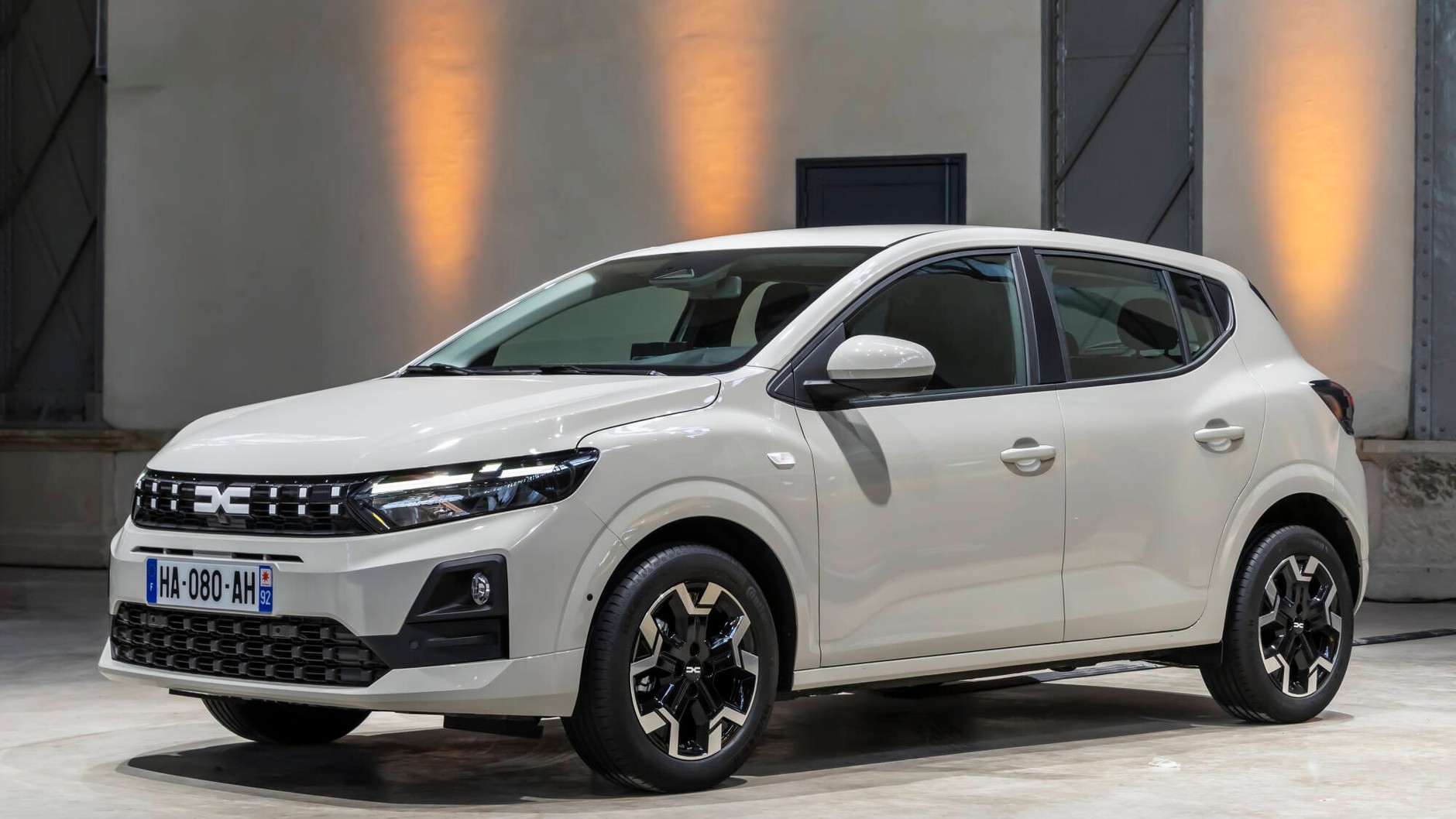 Podstawowa wersja Dacii Sandero