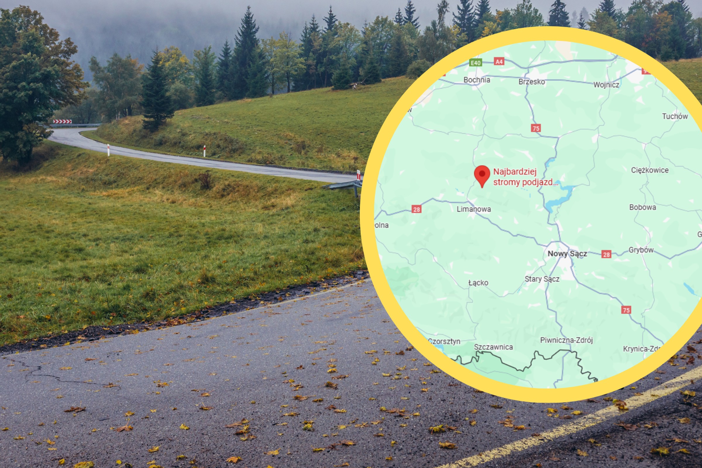 Najbardziej stroma droga w Polsce. Nie każdy kierowca podjedzie