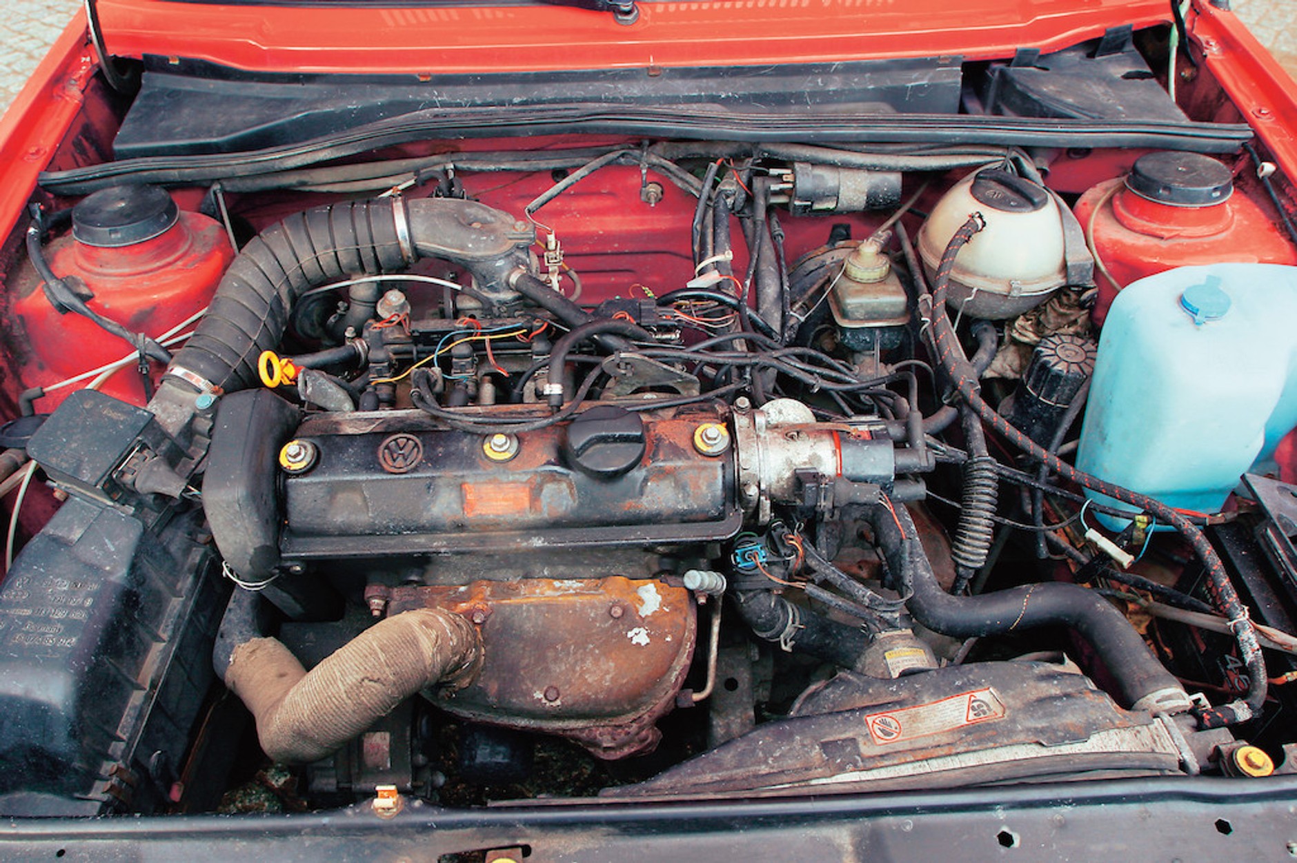 FSO Polonez Caro Plus kontra VW Golf II