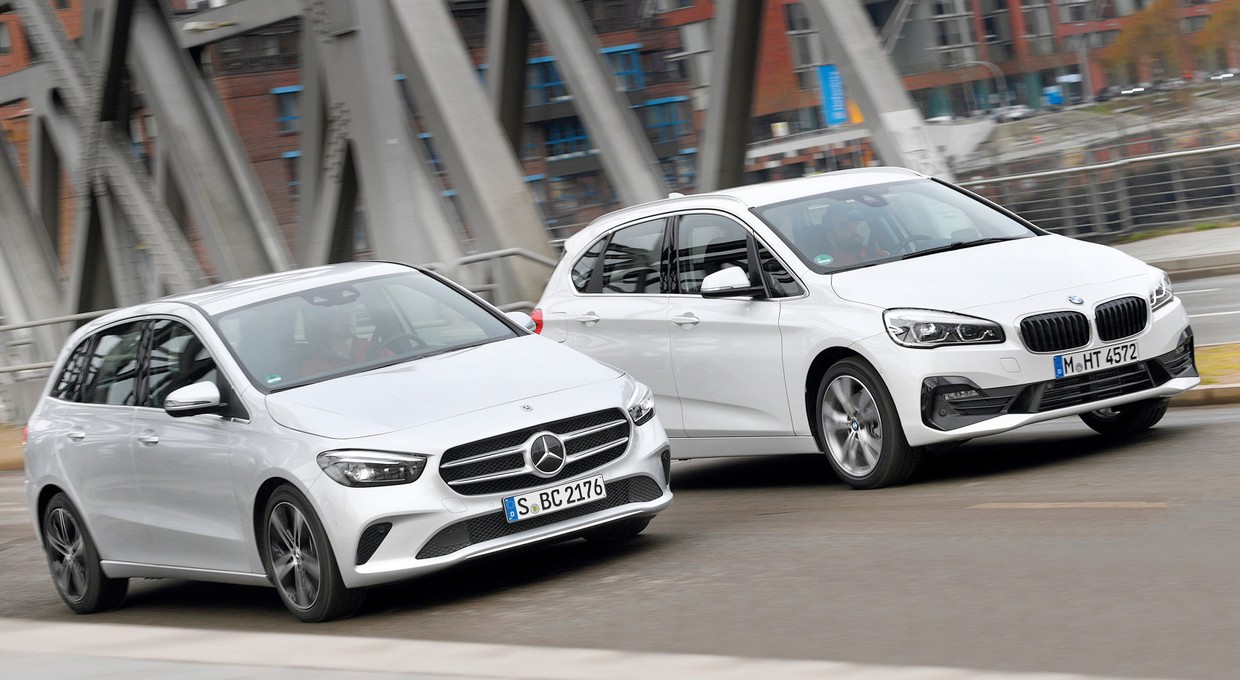 Vany? Tak, poproszę! Porównanie: Mercedes B 200 d i BMW 218d Active Tourer