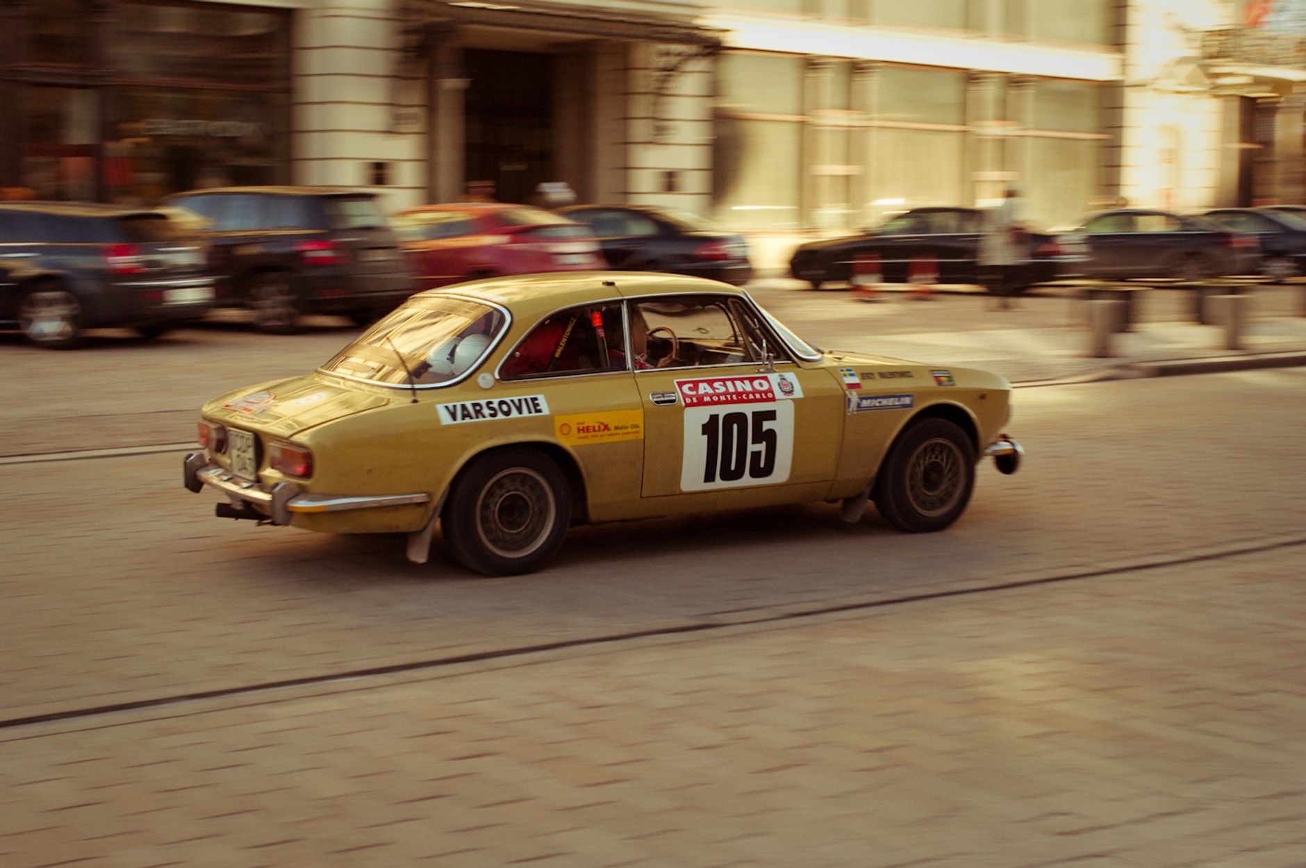 Monte Carlo 2012: Zabytkowe rajdówki na Placu Teatralnym