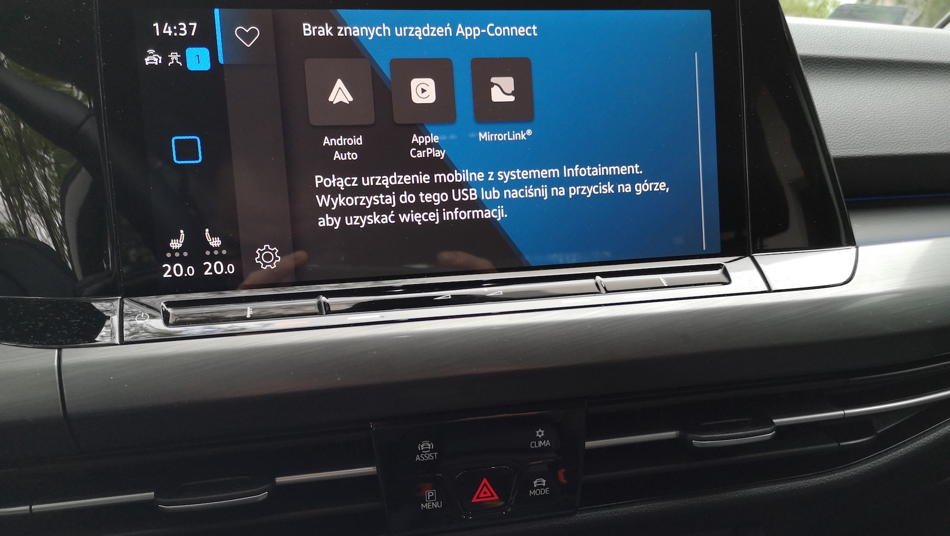 Nowy Volkswagen Golf  ma wyznaczać trendy w dziedzinie zaawansowanych systemów elektronicznych na pokładzie