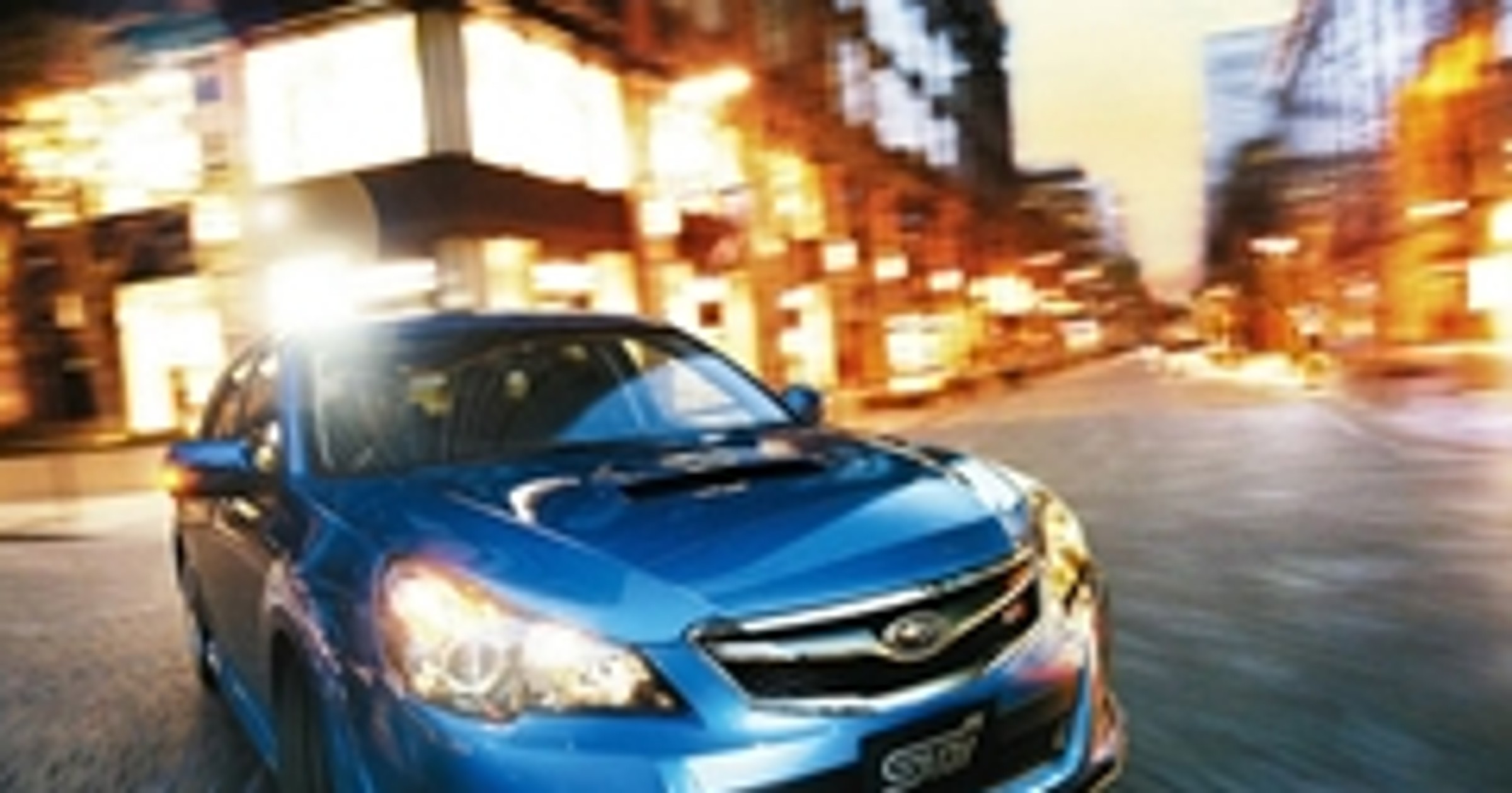 Subary Legacy 2,5GT tS po tuningu