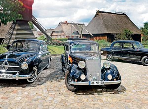 Pierwsze powojenne diesle - Mercedes 170 Db kontra Mercedes 180 D i Borgward Hansa