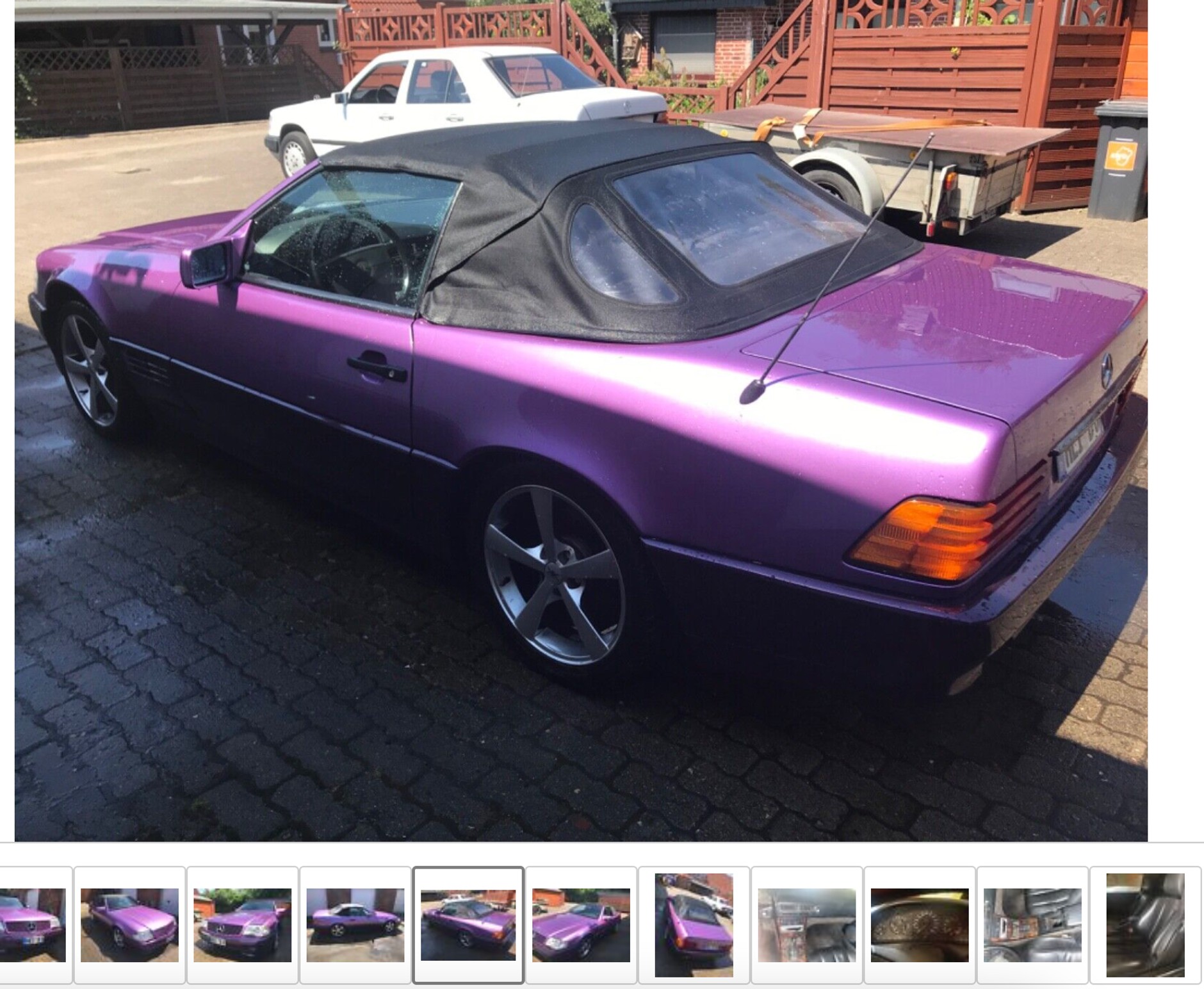 Mercedes SL (R129) z silnikiem z "balerona". Okazja?