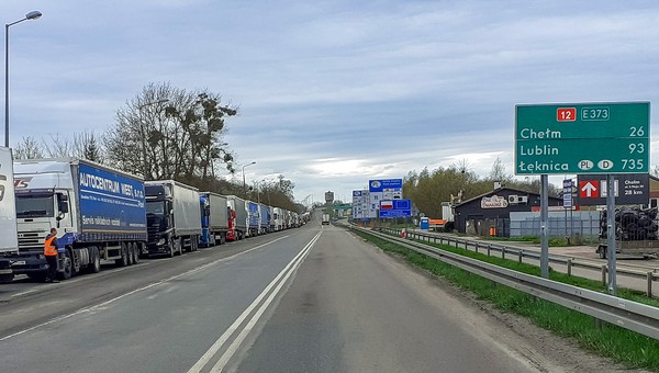 Na granicy z Ukrainą zmiany. Dorohusk otwarty, ale inne przejścia stoją