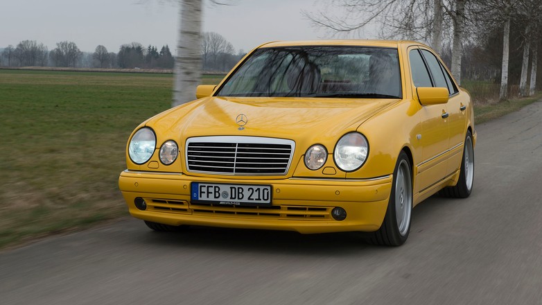 Mercedes W210 E50 AMG - jeśli okular to tylko taki!