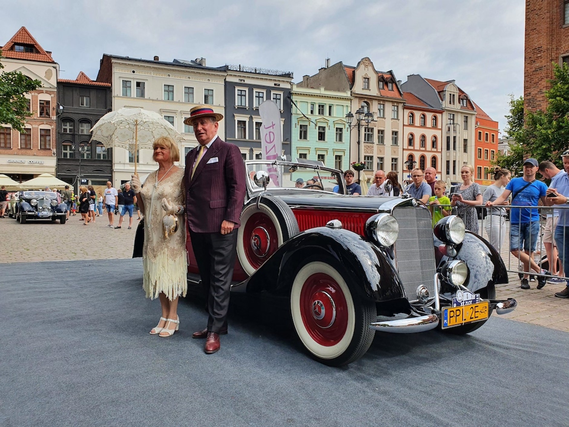 Zlot Mercedesów w Toruniu