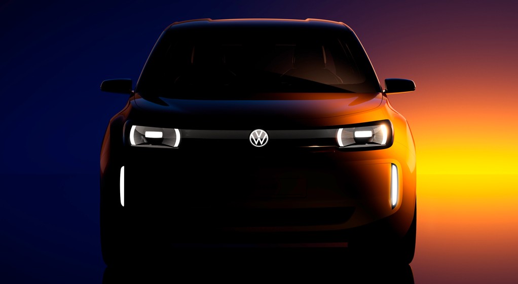 Elektryczny minisamochód VW (oficjalna wizualizacja)