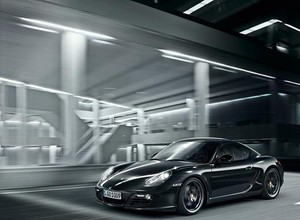 Porsche Cayman S Czarna Mamba