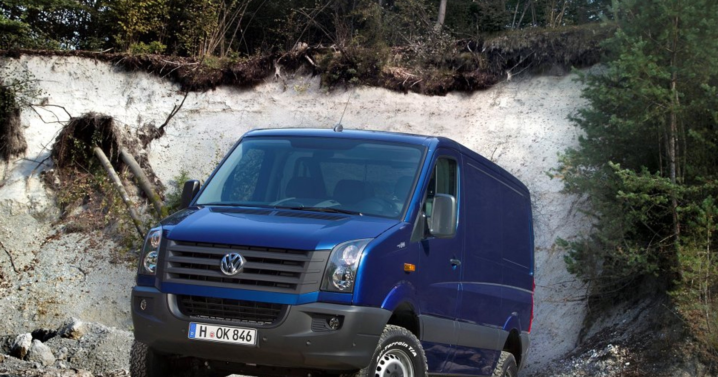 VW Crafter 4MOTION: terenowy dostawczak