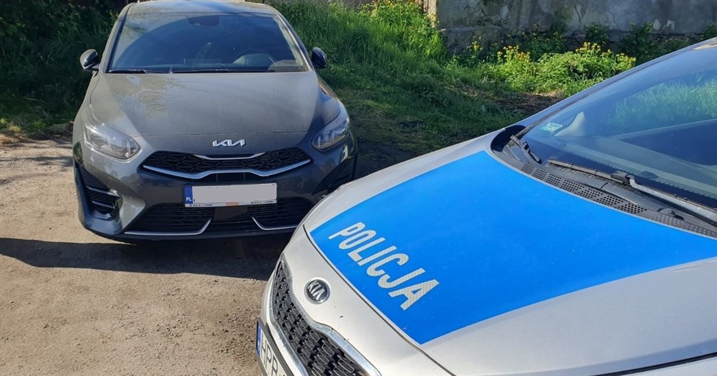 Policjanci odzyskali dwie Kie. Pomogła technologia