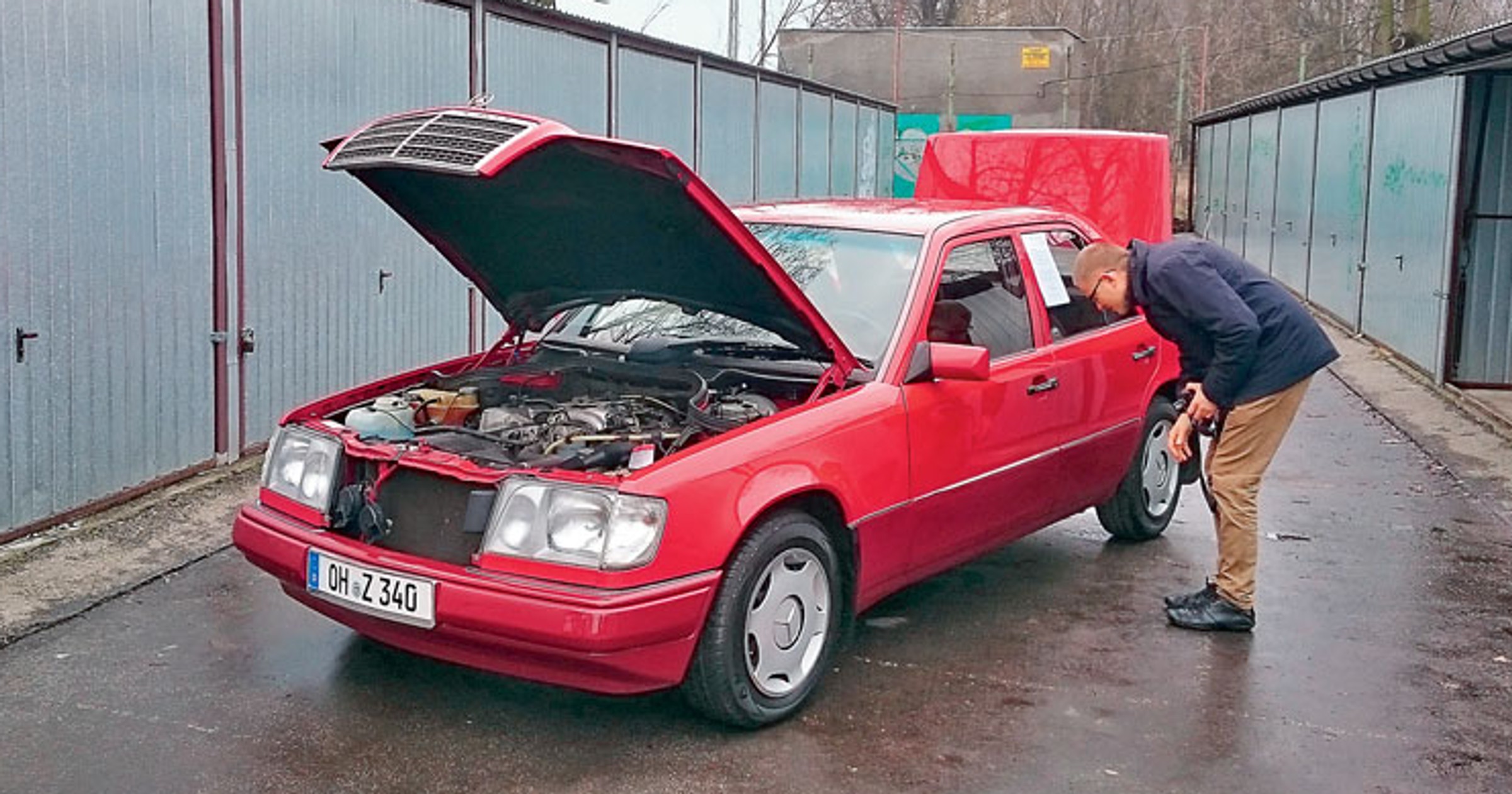 Auto z ogłoszenia - Mercedes W124 jako obiekt spekulacyjny