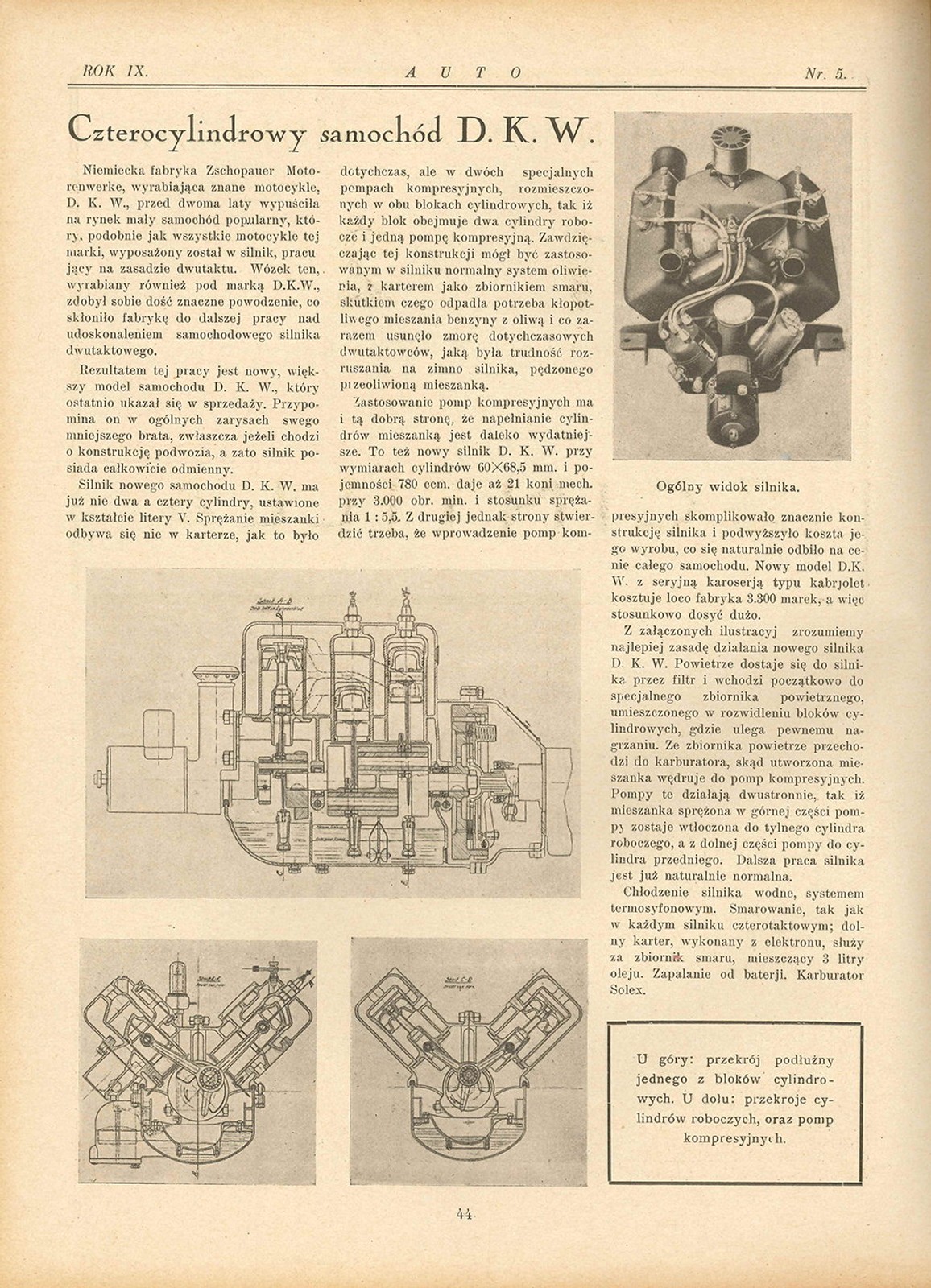 Test 4-cylindrowego DKW