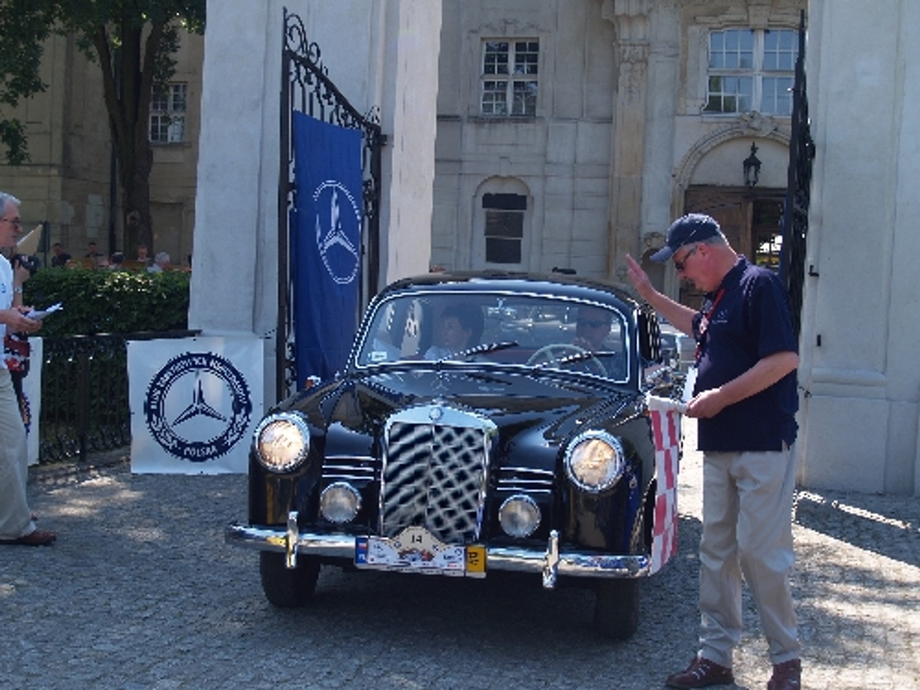 Zlot zabytkowych Mercedesów w Lesznie 8-10 czerwiec