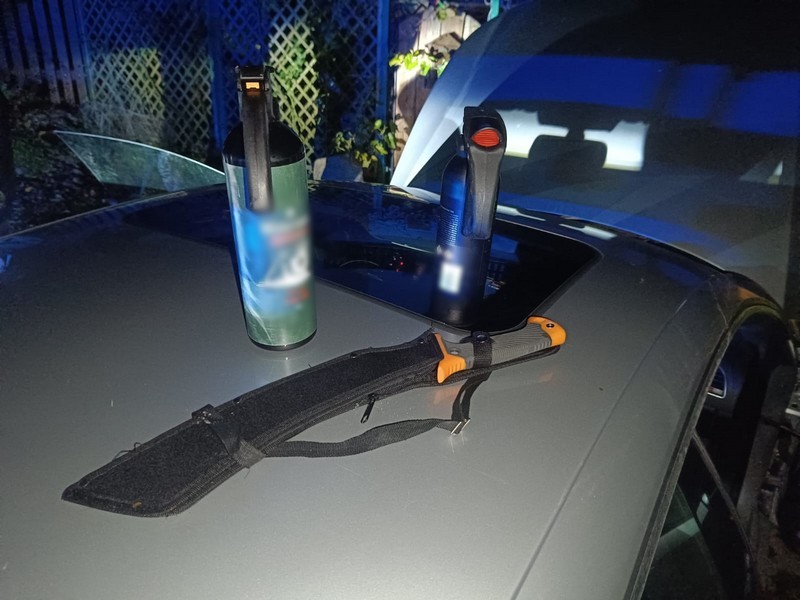 Policjanci po pościgu zatrzymali kierowcę sportowego audi