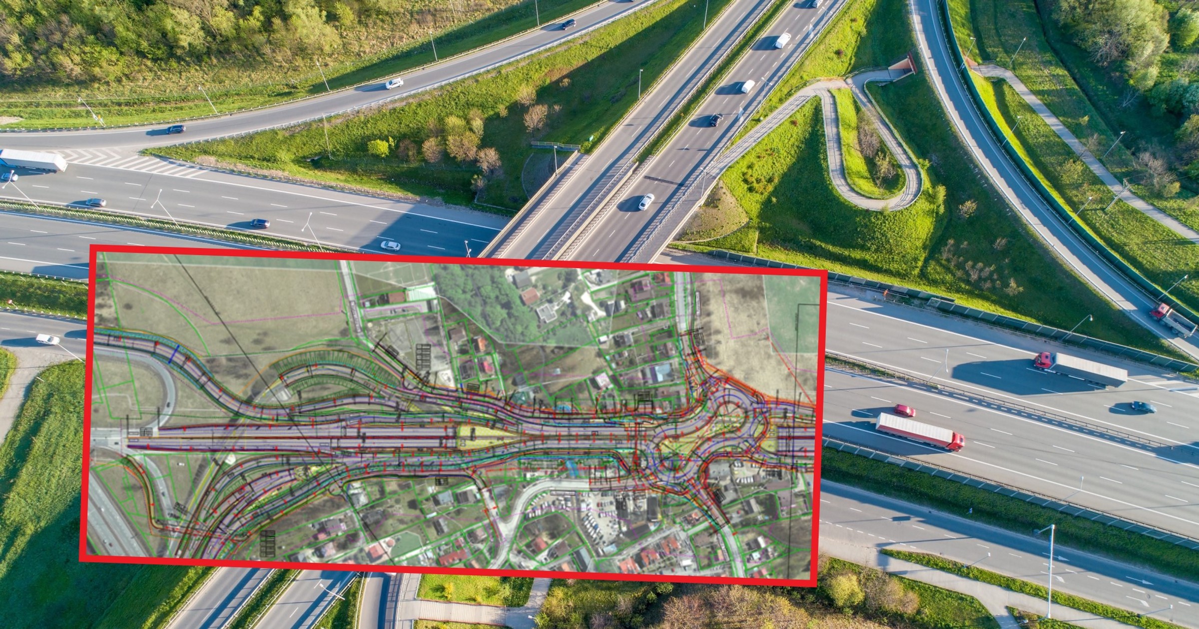 GDDKiA przebuduje węzeł Kraków Południe (skrzyżowanie A4 i DK7)