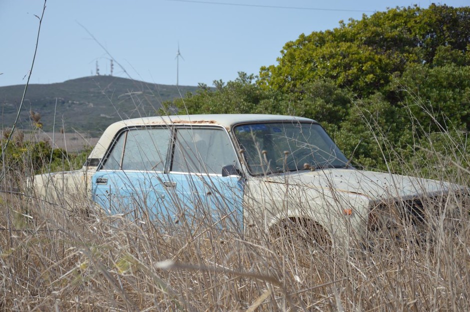 Rodos - auta sprzed lat