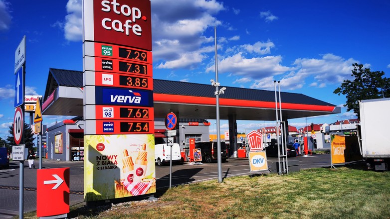 Ceny paliw na stacji Orlen w Jabłonnie 15.05.2022