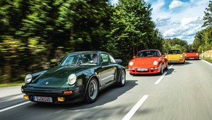 Uważaj na przeciągi, czyli cztery generacje Porsche 911 Turbo