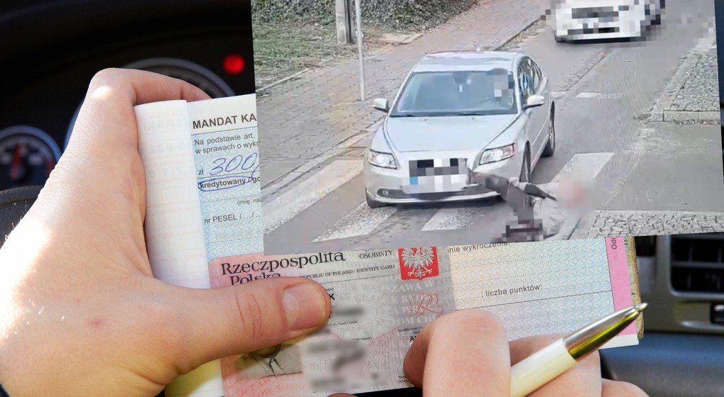 Potrącenie pieszego na przejściu czasem może skończyć się mandatem wystawionym pieszemu