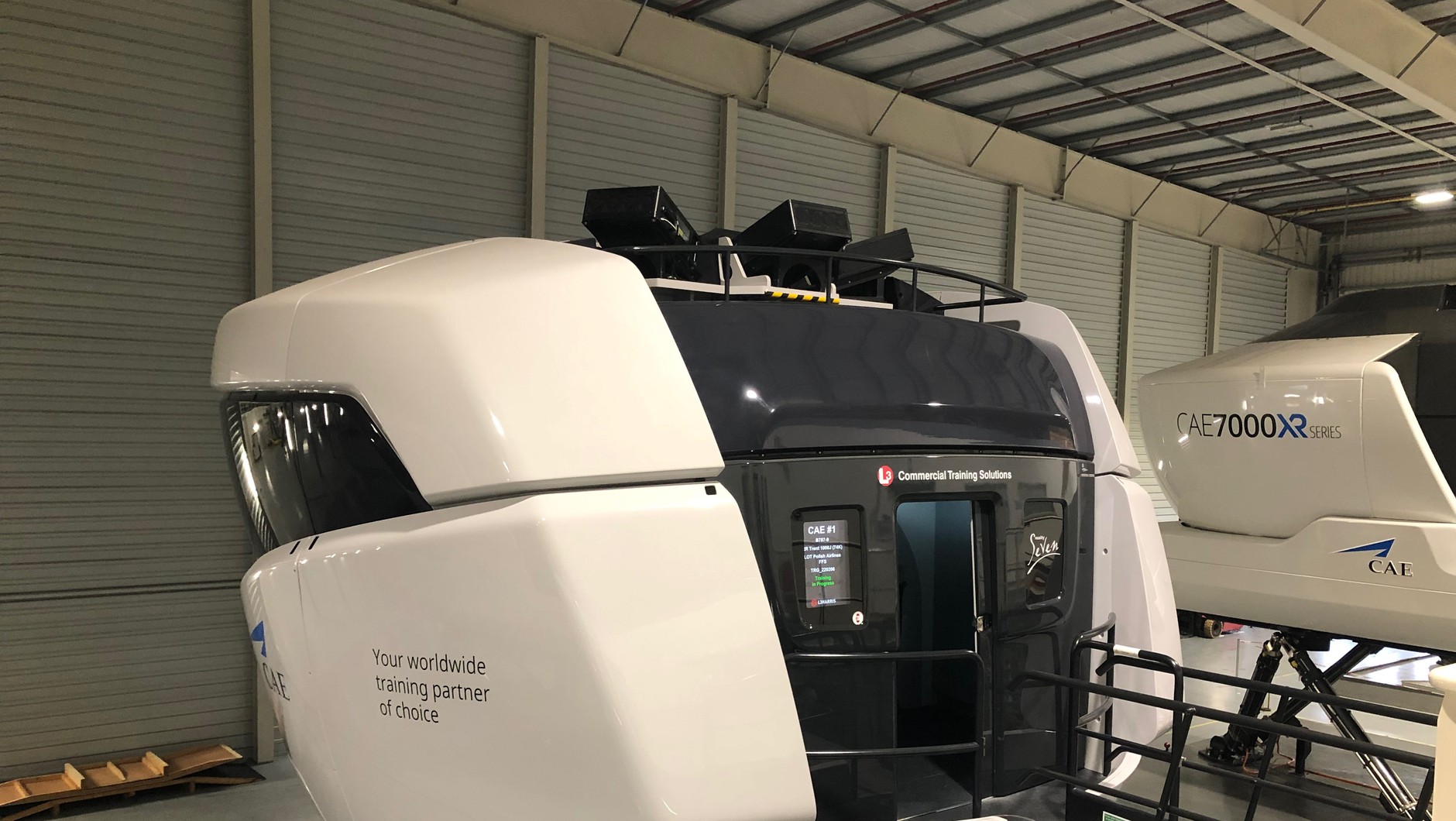 Symulator Boeinga 787