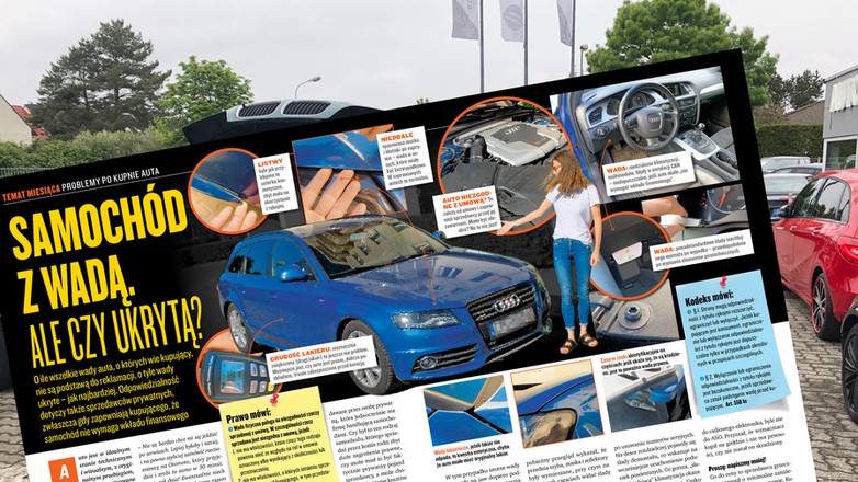 Auto z wadą? Kupującego chroni rękojmia