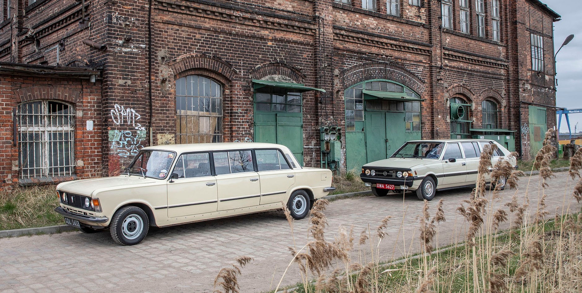 Polski Fiat 125p i FSO Polonez w wersji Long - przedłużane auta z FSO