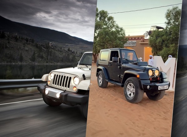 Oto absurdalnie wąski Jeep Wrangler. To prawdziwy samochód, a nie wytwór AI