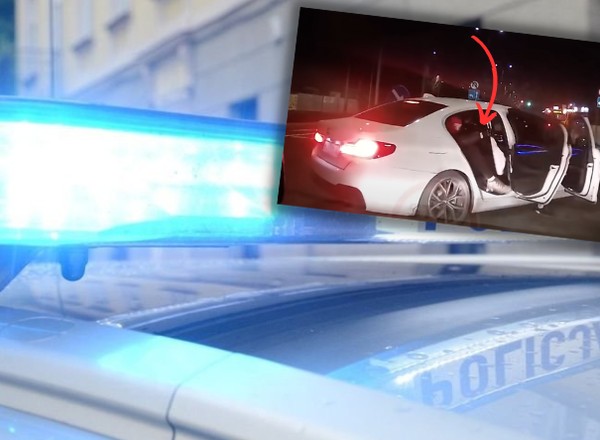 Wyszli z BMW i "błysnęli" bejsbolem. Pomylili się, a wszystko się nagrało [WIDEO]