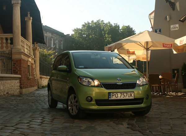 Skoda Citigo w mieście