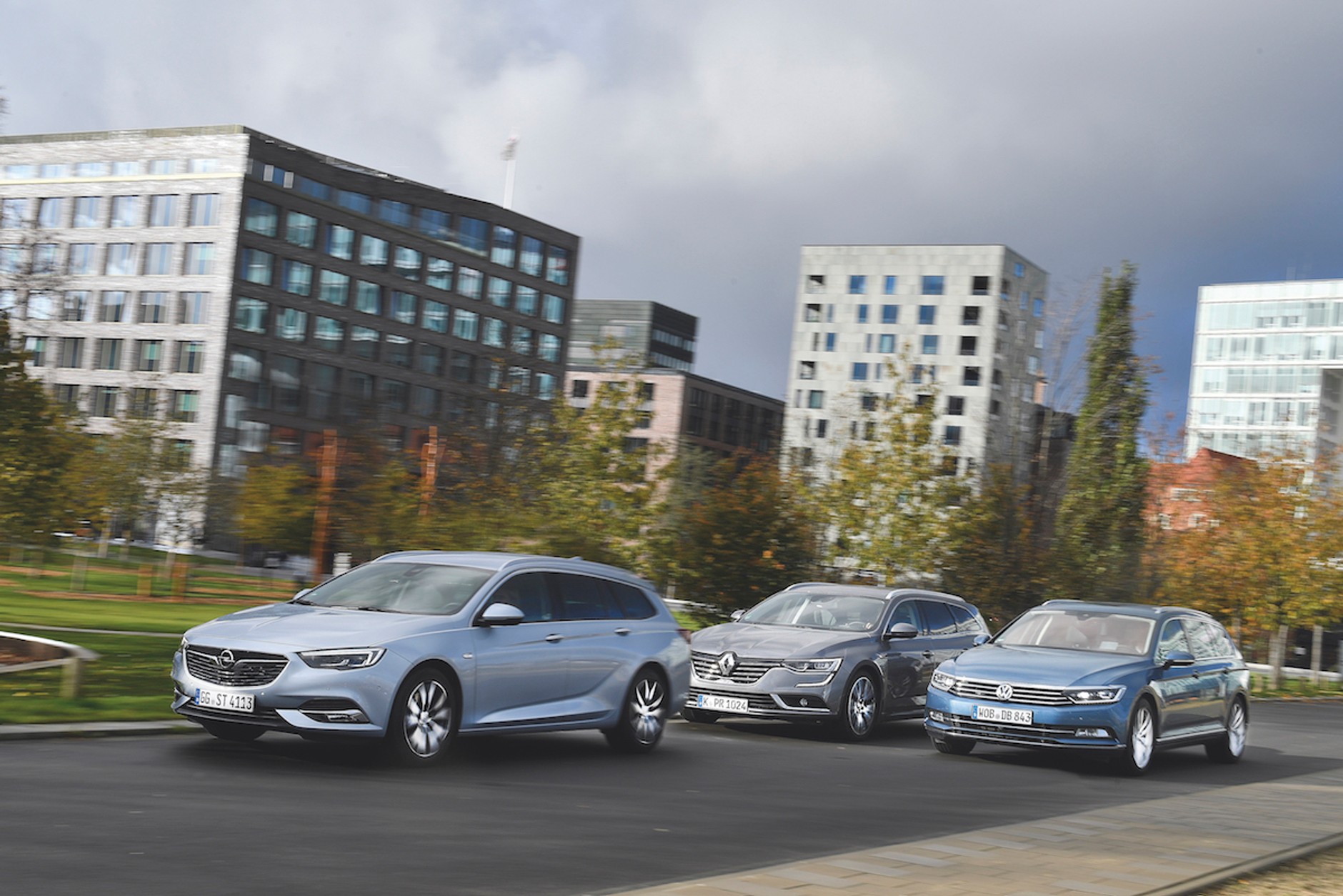Opel Insignia Sports Tourer kontra Renault Talisman Grandtour i Volkswagen Passat Variant