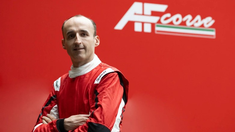 Robert Kubica w barwach włoskiego zespołu AF Corse