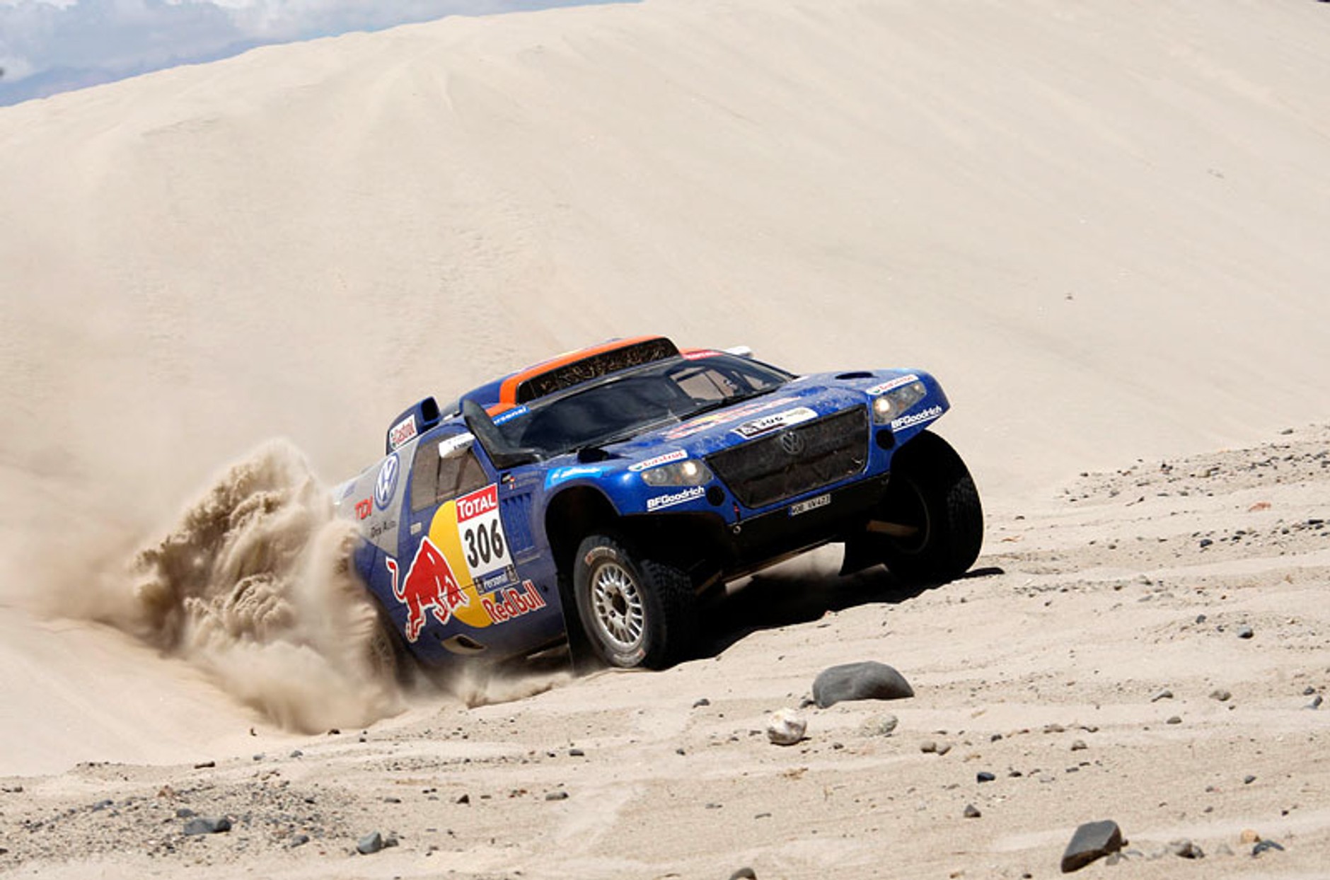 Rajd Dakar 2010: Przygoński 8. (8. etap na żywo, klasyfikacja, foto - Willy Weyens)