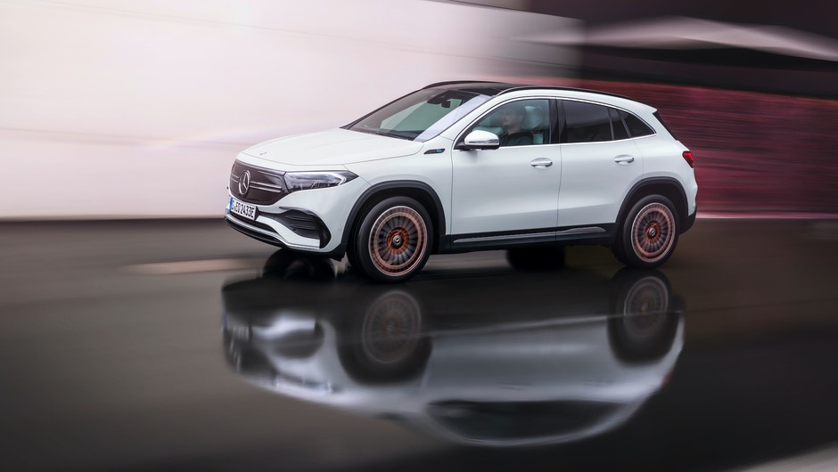 Mercedes EQA – GLA na prąd