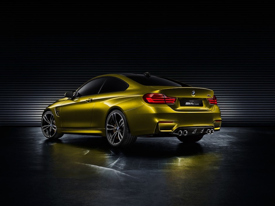 Koncepcyjne BMW M4 tył/bok