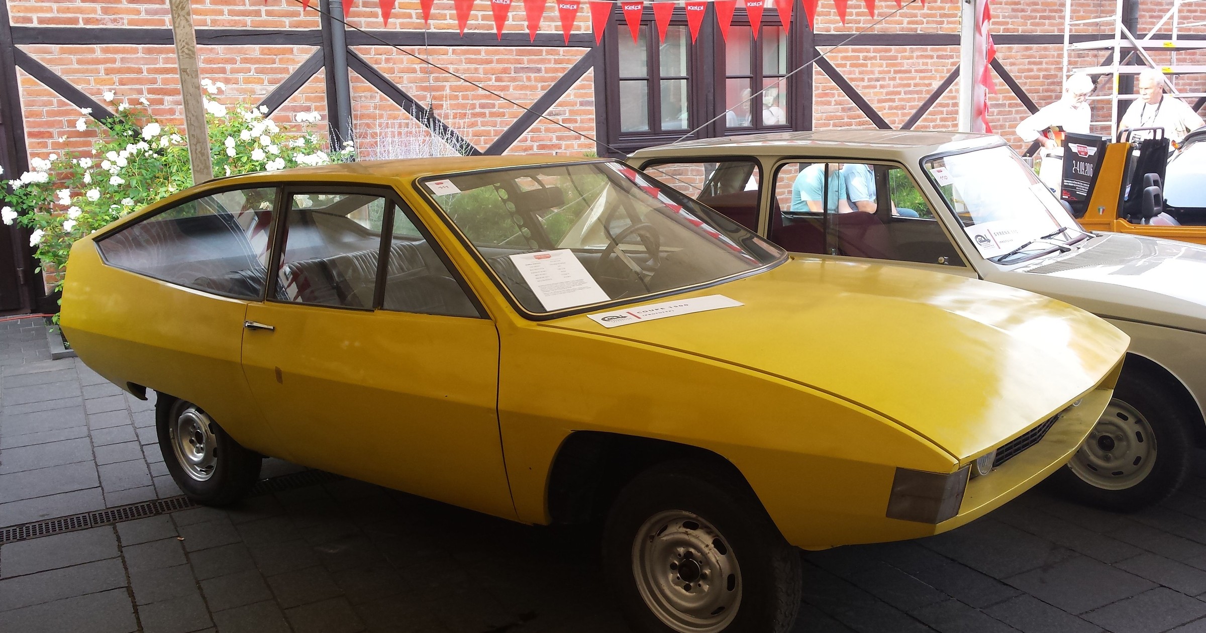 Polski Fiat Coupe - prototyp z 1971 r.