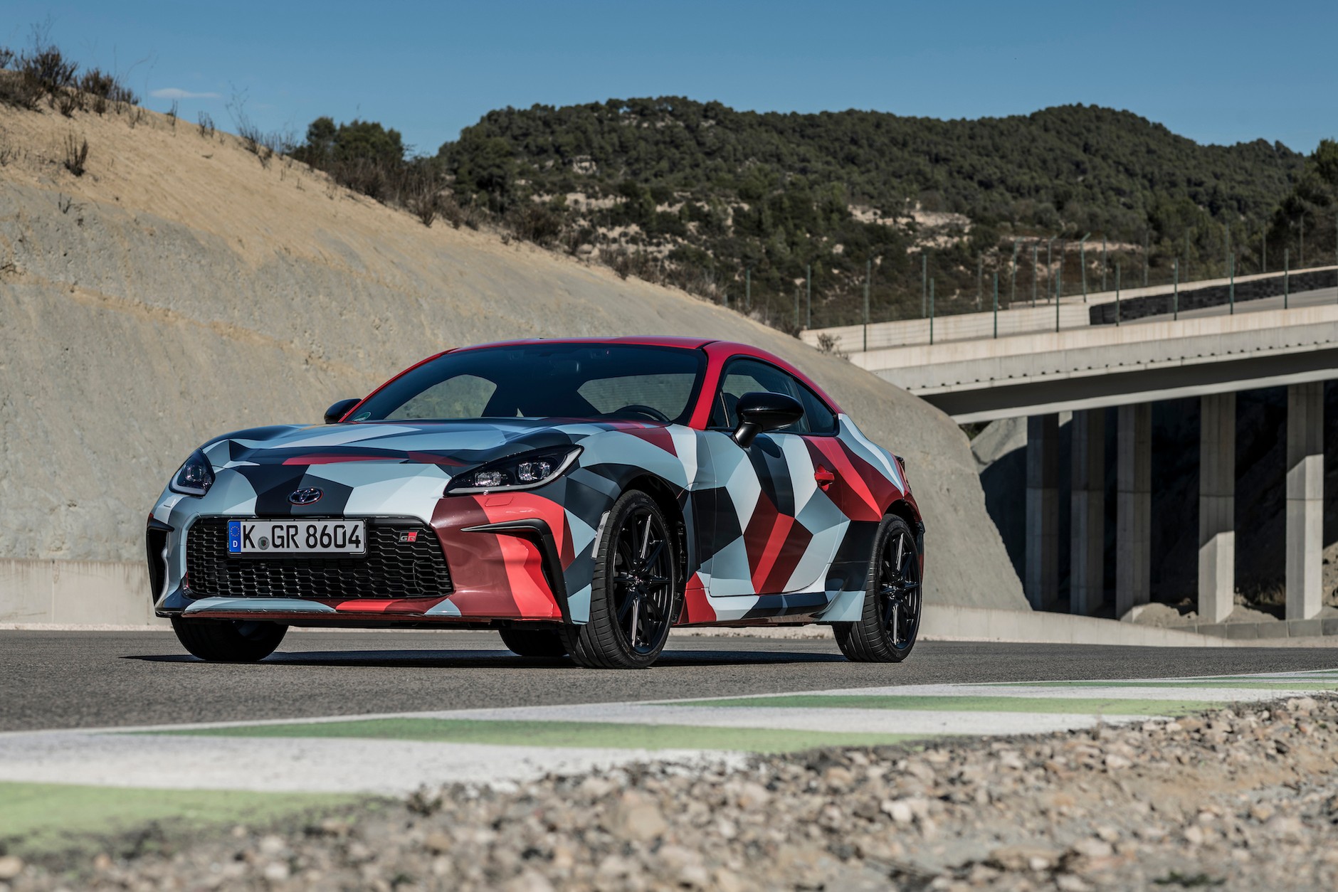 Toyota GR86 (2021 r., 2. generacja, egzemplarz przedprodukcyjny)