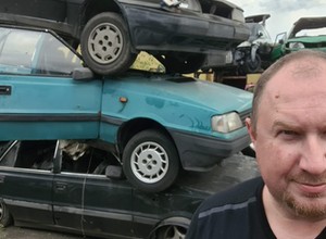 Odwiedziłem auto złom. To tu kończą auta, zanim trafią na żyletki