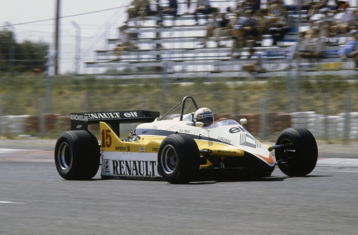 Bolidy Formuły 1 Renault podczas Classic Days