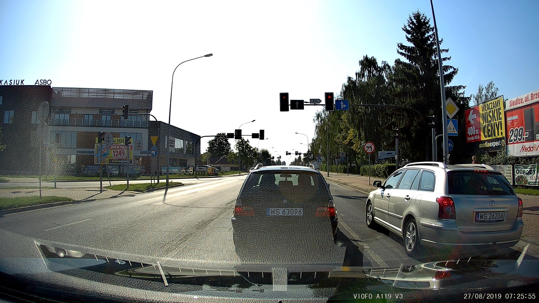 Kamera Viofo A119 V3 dzień