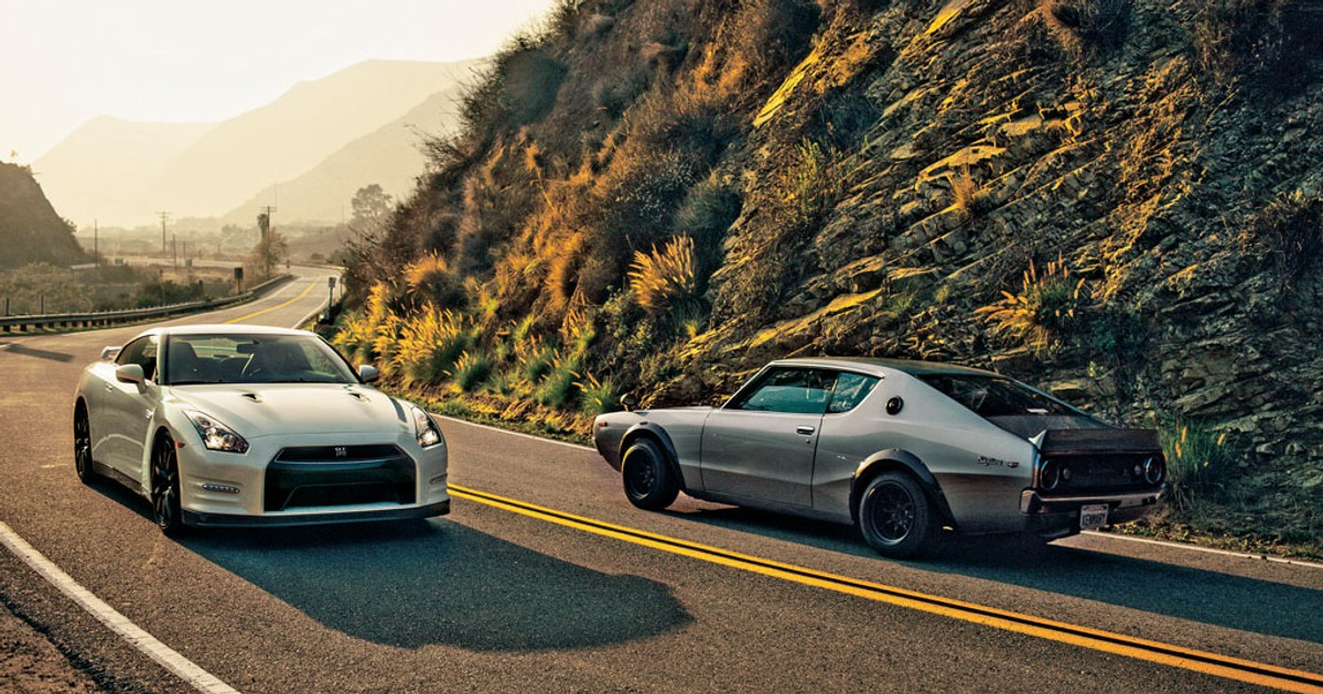 Nissan GT-R wczoraj i dziś